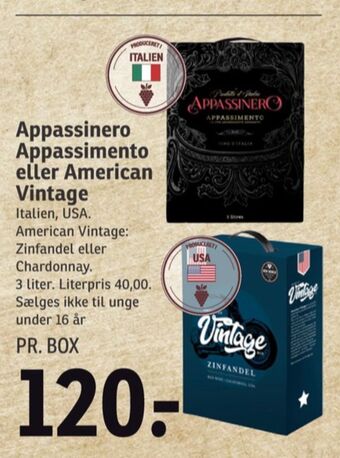 SPAR Ukendt italiensk rødvin tilbud