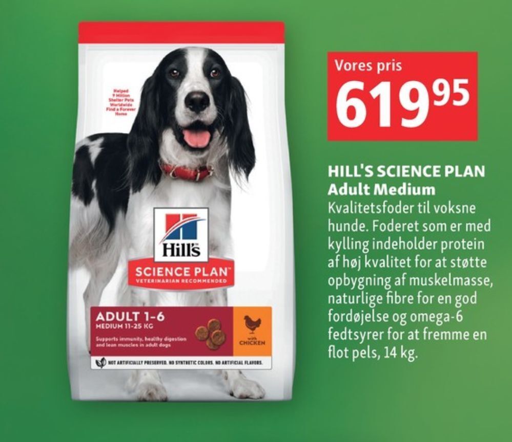 Maxi Zoo Science plan hundefoder tilbud