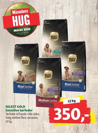 Maxi Zoo Select gold hundefoder tilbud