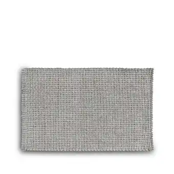 Bademåtte bomuld grå 50 x 80 cm