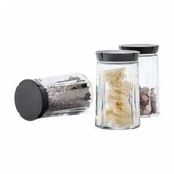 Imerco Rosendahl grand cru opbevaringsglas - 3 stk. - 1 liter - glas - sort tilbud