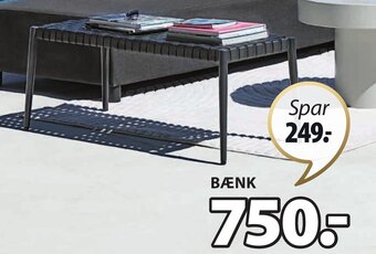 JYSK JUTLANDIAⓇ EDDERUP BÆNK tilbud