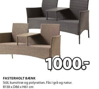 JYSK FASTERHOLT BÆNK tilbud