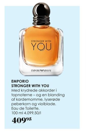 Matas Stronger with you eau de toilette tilbud