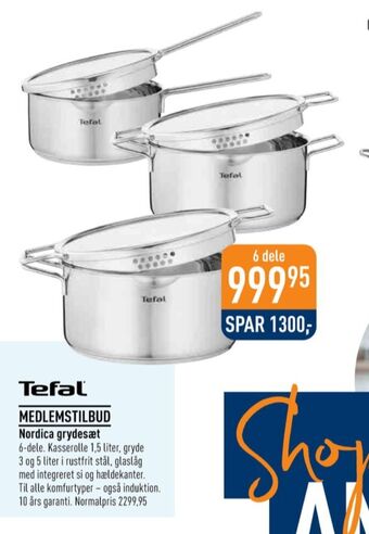 Imerco Tefal grydesæt tilbud