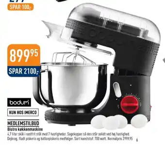 Imerco Bodum køkkenmaskine tilbud