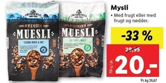 Lidl Mysli tilbud