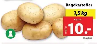 Lidl Bagekartofler tilbud