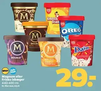 Netto Magnum el. firsko isbæger tilbud