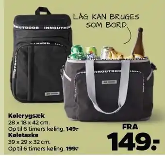 Netto Kølerygsæk el. køletaske tilbud