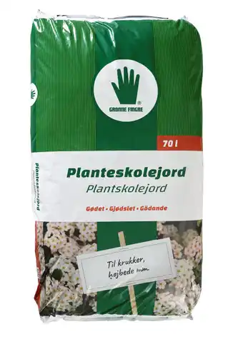 jem & fix Planteskolejord 70 liter - grønne fingre tilbud