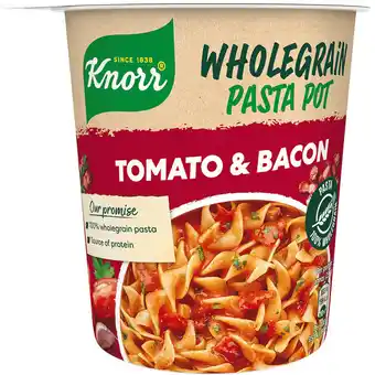 Knorr 3 x snack pot tomato & bacon