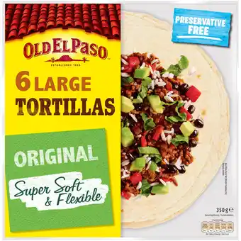 Motatos Old el paso 2 x tortillabrød large tilbud