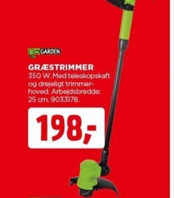 jem & fix GARDEN GRÆSTRIMMER tilbud