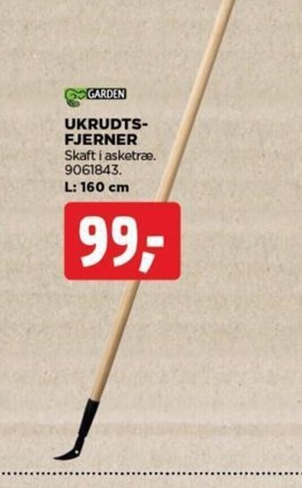 GARDEN UKRUDTS-FJERNER L: 160 cm