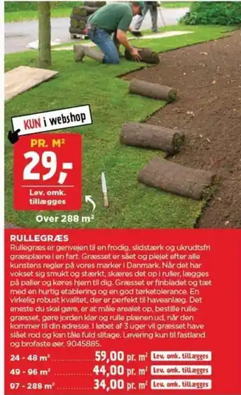 jem & fix RULLEGRÆS tilbud