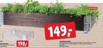 jem & fix HØJBEDSRAMME 80 x 120 x 20 cm tilbud