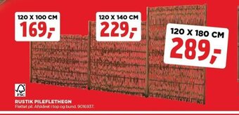 jem & fix RUSTIK PILEFLETHEGN tilbud