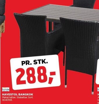 jem & fix HAVESTOL BANGKOK tilbud
