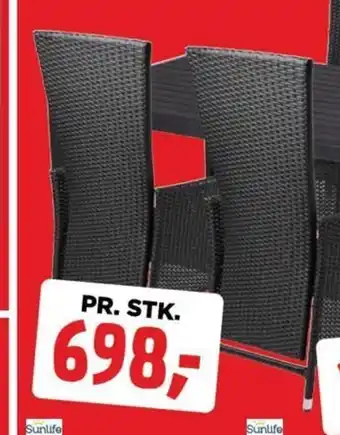 jem & fix HAVESTOL TRIPOLI D: 58 x B: 60 x H: 110 cm tilbud