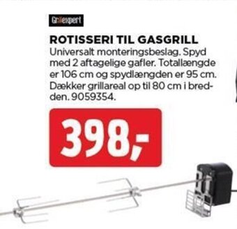 jem & fix ROTISSERI TIL GASGRILL tilbud