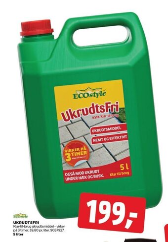 jem & fix UKRUDTSFRI 5 liter tilbud