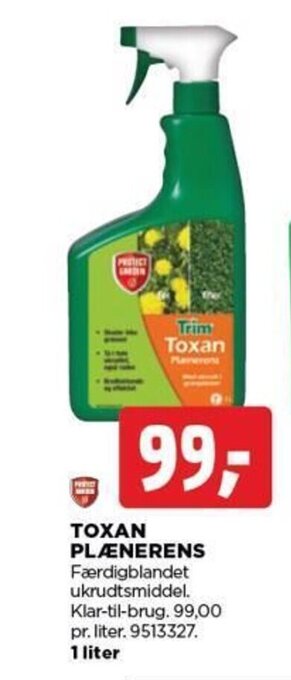 jem & fix TOXAN PLÆNERENS 1 liter tilbud