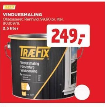 jem & fix VINDUESMALING 2,5 liter tilbud