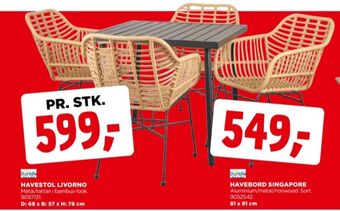 jem & fix Sunlife havebord tilbud