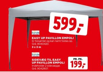 jem & fix Sunlife havepavillon tilbud