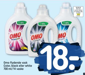 REMA 1000 Omo vaskemiddel-flydende tilbud