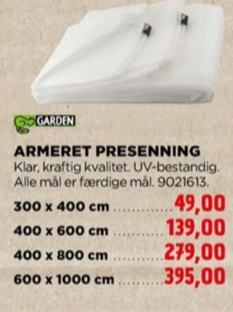 Garden presenninger
