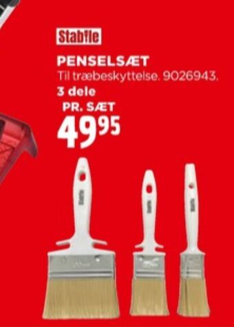 jem & fix Stabile penselsæt tilbud