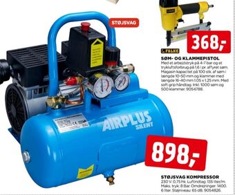 jem & fix Airplus kompressor tilbud