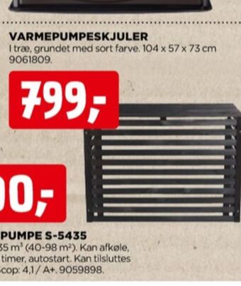 jem & fix Ukendt varmepumpeskjold tilbud