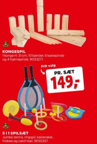 jem & fix Ukendt kongespil tilbud