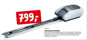 jem & fix Boxer garageportåbner tilbud
