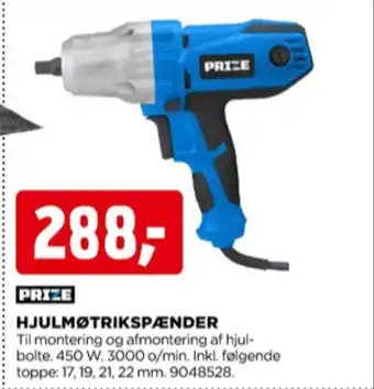 Prize møtrikspænder