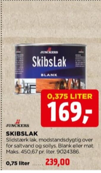 jem & fix Junckers skibslak tilbud