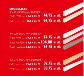 jem & fix Hornbaek skureliste tilbud