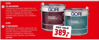 jem & fix Gori grunder tilbud