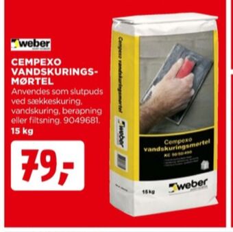 jem & fix Weber mørtel tilbud
