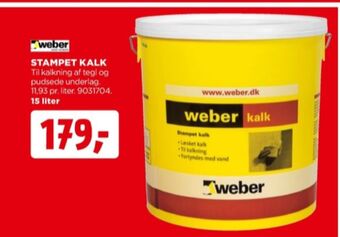 jem & fix Weber kalk tilbud
