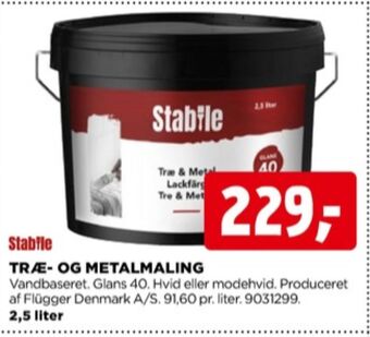 jem & fix Stabile maling tilbud