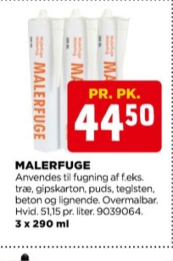 jem & fix Ukendt malerfuge tilbud