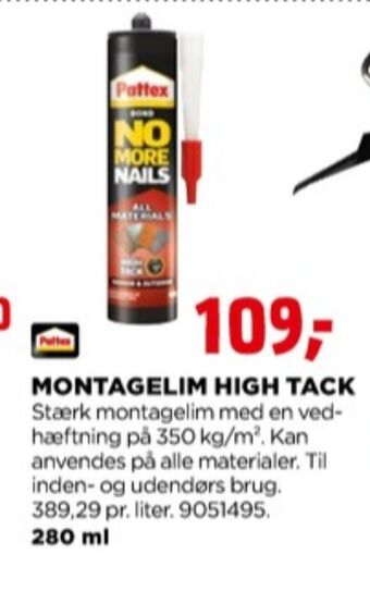 jem & fix Pattex montagelim tilbud