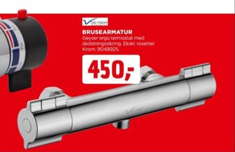 jem & fix Geyser termostatarmatur tilbud