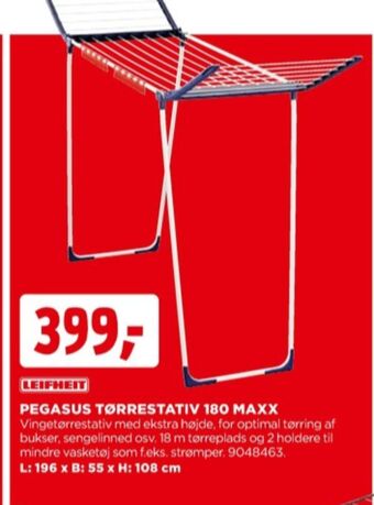 jem & fix Leifheit tørrestativ tilbud