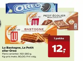 Dagli'Brugsen Lu Bastogne, Le Petit eller Oreo tilbud
