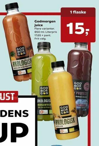 Godmorgen juice